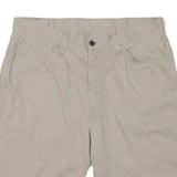 LEVI'S Mens Shorts Beige Casual Plain XL W36 Cotton Blend Comfortable Style
