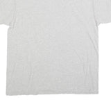 NAUTICA Mens Grey Authentic Denim Jeans Co Graphic T-Shirt L Short Sleeve Crew