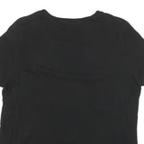 NAUTICA Womens Black Graphic T-Shirt L Short Sleeve Crew Neck Cotton Blend