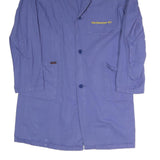 SPILAG Mens Blue Workwear Jacket M Cotton Blend Plain Button Closure