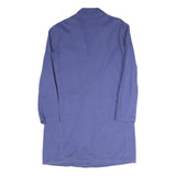 SPILAG Mens Blue Workwear Jacket M Cotton Blend Plain Button Closure