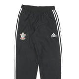 ADIDAS Mens Joggers Black & White Southampton FC Slim Tapered Size S W26 L30