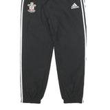 ADIDAS Mens Joggers Black & White Southampton FC Slim Tapered Size S W26 L30