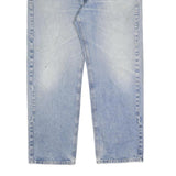 CARHARTT Mens Jeans Blue Relaxed Straight Denim Light W42 L32 Workwear Casual
