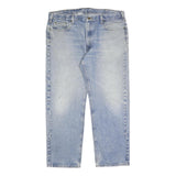 CARHARTT Mens Jeans Blue Relaxed Straight Denim Light W42 L32 Workwear Casual