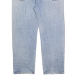 CARHARTT Mens Jeans Blue Relaxed Straight Denim Light W42 L32 Workwear Casual