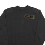 COLORADO Womens Black Jaguar Logo Crew Neck M Sweatshirt Cotton Blend Casual