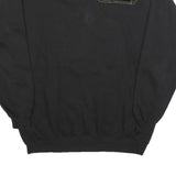 COLORADO Womens Black Jaguar Logo Crew Neck M Sweatshirt Cotton Blend Casual