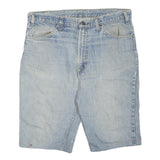 LEVI'S Mens Denim Blue Casual Shorts XL W38 Cotton Blend Relaxed Fit