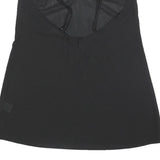ALICE MCCALL Womens Black Sleeveless V-Neck Plain Cami Top L Slim Fit