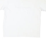 CALVIN KLEIN JEANS Mens White S Graphic T-Shirt Short Sleeve Crew Neck Logo
