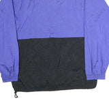 MOVING COMFORT Mens Purple & Green Nylon Zip Jacket M Lightweight Activewear