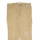 CARHARTT Mens Jeans Beige Relaxed Straight Denim W40 L32 Workwear Zip Closure