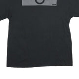 NFL Mens Black Graphic T-Shirt L Short Sleeve Crew Neck Cotton Casual