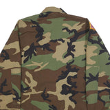 STEPS INC. Mens Green & Brown U.S. Army Camouflage Jacket M Cotton Blend