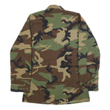 STEPS INC. Mens Green & Brown U.S. Army Camouflage Jacket M Cotton Blend