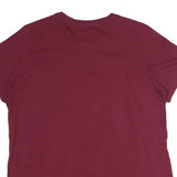 NIKE Womens Maroon Modesto Nuts Baseball Graphic T-Shirt 2XL Short Sleeve Crew