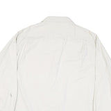 WRANGLER Mens White Shirt XL Cotton Blend Casual Long Sleeve Button Down