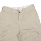 DICKIES Mens Shorts Beige Casual Cargo Relaxed L W34 Workwear Pocketed