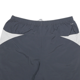 REEBOK Mens Shorts Black & White Casual L W32 Polyester Blend Sports