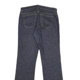 DKNY Womens Jeans Blue Relaxed Bootcut Denim Dark W30 L32 Stylish Comfort
