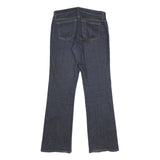 DKNY Womens Jeans Blue Relaxed Bootcut Denim Dark W30 L32 Stylish Comfort