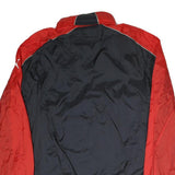 PUMA Mens Red & Black Jacket S Polyester Blend Zip Sportswear Lightweight
