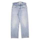 LEVI'S 505 Mens Jeans Blue Regular Straight Denim Light W30 L27 Classic Fit