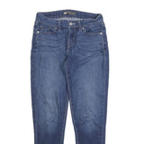 LEVI'S Womens Jeans Blue Slim Skinny Denim Medium W26 L28 Stretch Zip