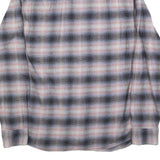 LEE Mens Blue & Pink Check Shirt M Cotton Blend Casual Long Sleeve Button Shirt