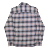 LEE Mens Blue & Pink Check Shirt M Cotton Blend Casual Long Sleeve Button Shirt