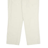 TOMMY HILFIGER Mens Cotton Beige Classic Straight Trousers W36 L29 Summer Casual
