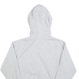 PRAIRIE MOUNTAIN Mens Grey NASA Logo Pullover Hoodie S Cotton Blend Casual