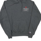 CHAMPION Mens Dark Grey Chapman University Fowler School Of Law Hoodie S Cotton