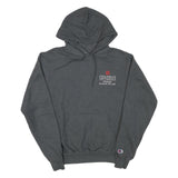CHAMPION Mens Dark Grey Chapman University Fowler School Of Law Hoodie S Cotton