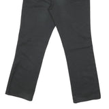 DICKIES Mens Regular Fit Black Denim Jeans W32 L28 Workwear Cotton Blend Zip