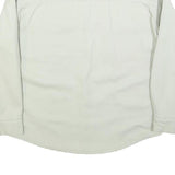 VERO MODA Womens White Button Cotton Blend Jacket XS Plain Classic Shirt Style