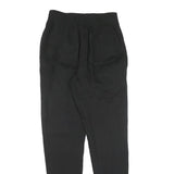 CHAMPION REVERSE WEAVE Womens Joggers Black Slim Tapered S W26 L30 Printed Logo