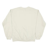GILDAN Mens Cream San Francisco Football Crew Neck M Vintage Style Sweatshirt