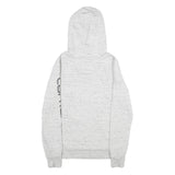 CARHARTT Womens Grey Hoodie XS Logo Graphic Cotton Blend Pullover