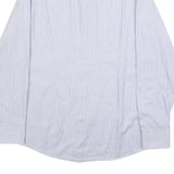 BOSS HUGO BOSS Mens Blue Plain Shirt L Cotton Long Sleeve Button Collar