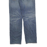 LEVI'S 502 Mens Jeans Blue Regular Straight Denim Medium W34 L34 Classic Fit Zip