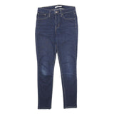 LEVI'S 7521 High Rise Skinny Womens Jeans Blue Slim Skinny Denim W27 L28 Stretch