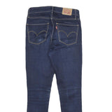 LEVI'S 7521 High Rise Skinny Womens Jeans Blue Slim Skinny Denim W27 L28 Stretch