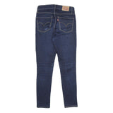 LEVI'S 7521 High Rise Skinny Womens Jeans Blue Slim Skinny Denim W27 L28 Stretch