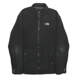 THE NORTH FACE Mens Black Jacket S Polyester Plain Zip Outdoor Casual Winter