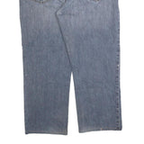 CARHARTT Mens Relaxed Straight Blue Denim Light W38 L27 Cotton Blend Zip Jeans