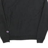 CHAMPION REVERSE WEAVE Womens Black Cotton Blend Crew Neck M Sweatshirt Pullover