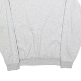 PUMA Womens Grey Cotton Blend Crew Neck M Sweatshirt Logo Print Pullover