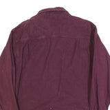 WOOLRICH Mens Maroon Shirt M Cotton Blend Classic Button Pocket